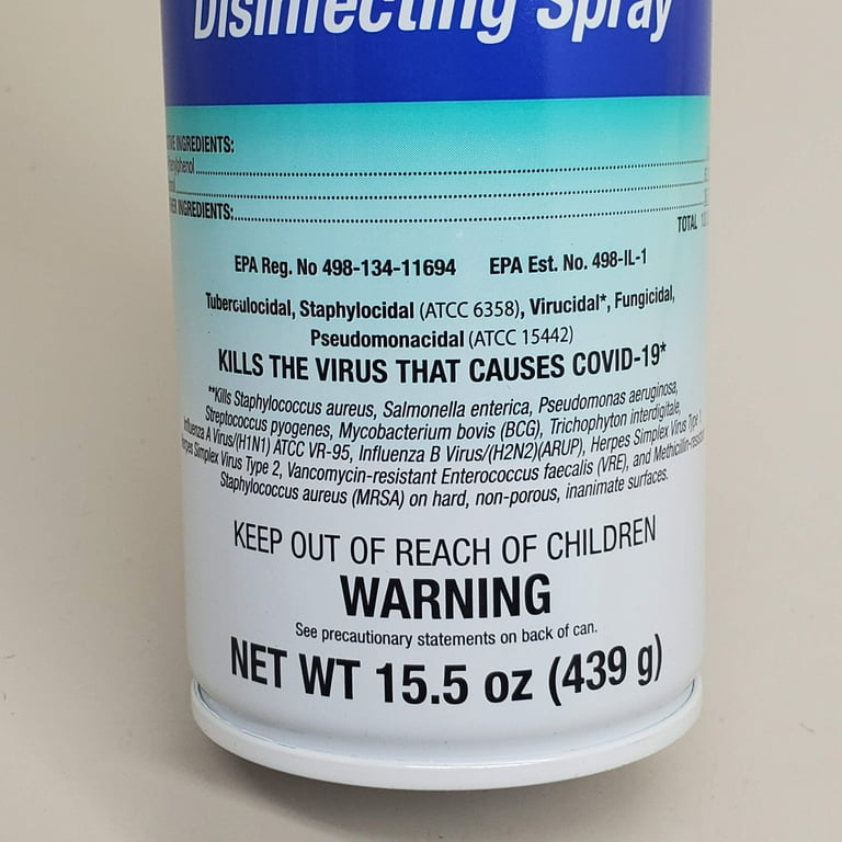 Medaphene Plus Disinfectant Spray, 15.5 oz Aerosol Spray, 12/Carton