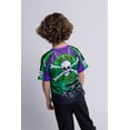 thumbnail image 3 of Monster Jam Grave Digger Mesh T-Shirt and French Terry Jogger Pants Outfit Set Toddler to Big Kid, 3 of 5