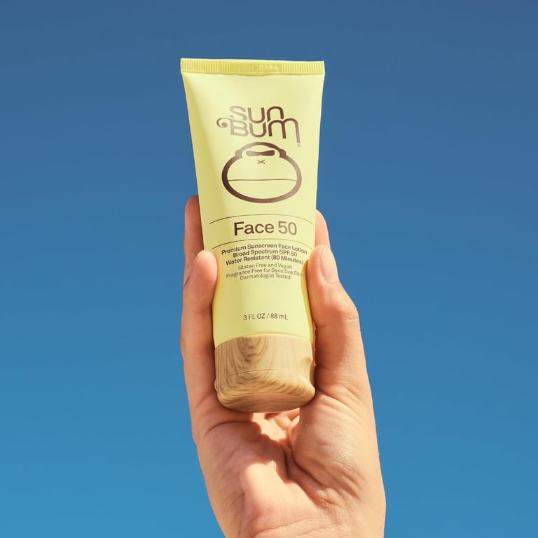 Sun Bum Premium Sunscreen Face Lotion, SPF 50, Fragrance Free, 3