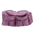 thumbnail image 1 of Sofa Armrest Storage Bag 14 Pockets Large Capacity Waterproof Bedside Storage Hanging Organiser for Remote Control Phone Purple, 1 of 5