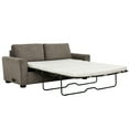 thumbnail image 5 of Primo International Mclaine Dark Grey 75 in. Convertible Queen Sleeper Sofa with USB Ports, 5 of 10