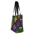 thumbnail image 4 of Fotbe Mardi Gras1 Pattern Beach Tote,Shoulder Handbag,Spacious Tote Bag,Lightweight Travel Bag,Versatile Shopping Bag, 4 of 9