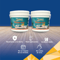 thumbnail image 3 of PINTEX 2 Pack Pintura para Pared Vinil-Acrílica | Fácil Aplicación, Alta Cobertura y Resistente a la Lluvia | Pintura Acrilica para Interiores Exteriores Mate | 3.8 L c/u | Color Aproximado al Real, 3 of 8