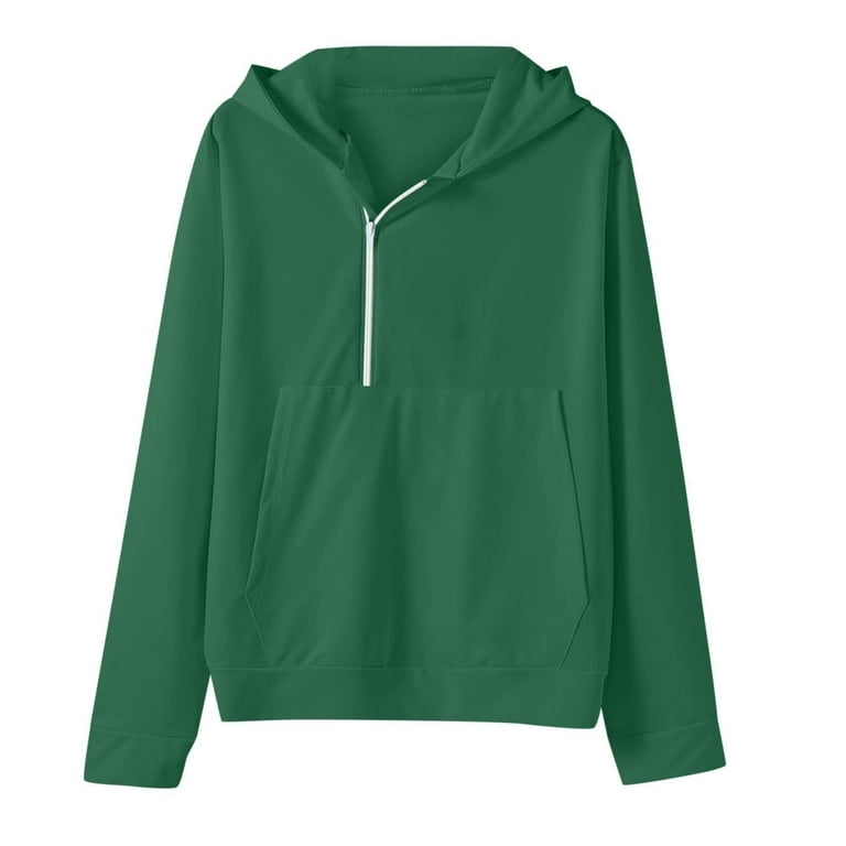 half sleeve gym hoodie