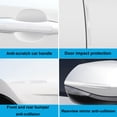 thumbnail image 4 of 8 Uds película protectora de puerta de coche autoadhesiva puerta de coche transparente Borde de puerta tira de colisión manija de puerta antiarañazos JM, 4 of 5