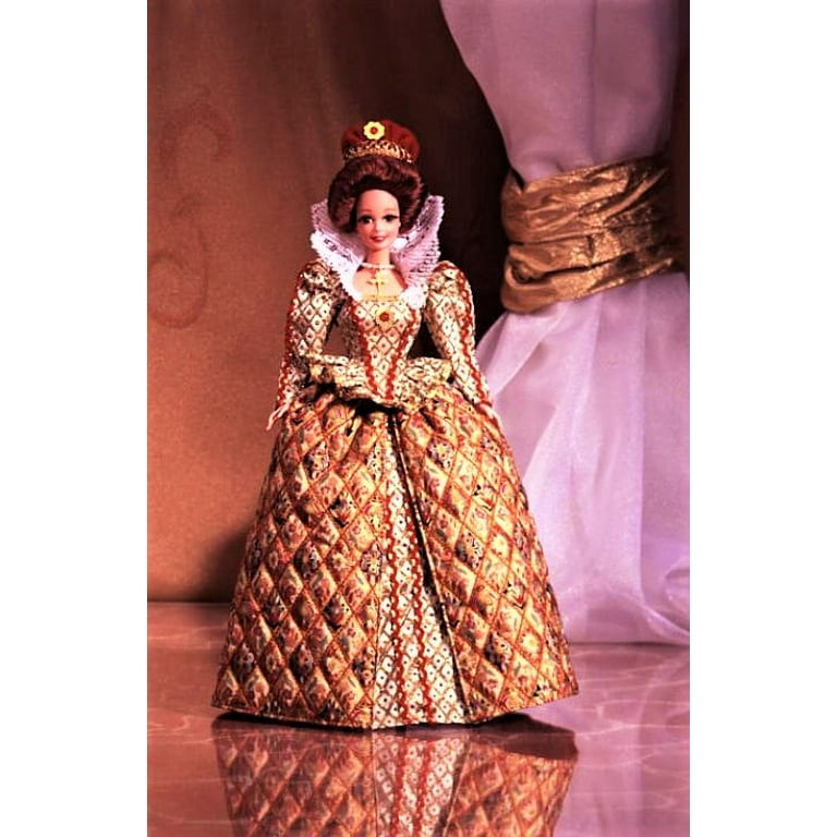 Elizabethan queen barbie hotsell
