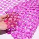 thumbnail image 2 of Alfombrilla de baño antideslizante NQ PVC con ventosa lavable para bebé niño rosa rojo 66 x 37 cm, 2 of 5