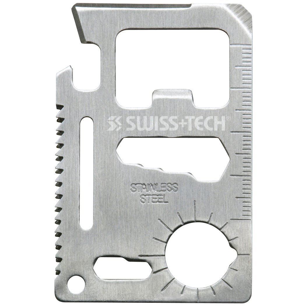 Swiss+Tech Credit Card Multi Tool ST33309, This credit card sized