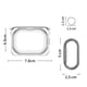 thumbnail image 3 of Funda Protectora TPU Con Llavero Suave Transparente para Nothing Ear(a), 3 of 3