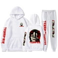 thumbnail image 4 of Terrifier 2 Hoodie Hip Hop Sweatshirt Pants Set, 4 of 5