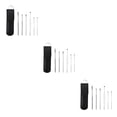 thumbnail image 3 of Vogacara 6 piezas de acero inoxidable, herramienta de extracción para el hogar, accesorios para removedor de cera para cuarto de baño con bolsillo de Type1 NO1 Vogacara CBP164965, 3 of 6