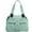 Light Green, variant on Women's Tote Bag Multi Pocket Waterproof Nylon Handbag Purse Casual Travel Shoulder Bag Hobo Bag