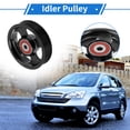 thumbnail image 3 of Unique Bargains 1 Pc Drive Belt Idler Pulley for Toyota RAV4 2006-2008,for Toyota Corolla 2009-2012 Iron Black Serpentine Tensioner Pulley Idler, 3 of 7