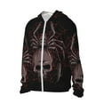 thumbnail image 2 of Easygdp Spider with Skull Lightweight Long Sleeve Sun Shirt Sports long-Sleeved Sun Protective Clothing, Quick Drying Breathable - XX-Large, 2 of 9