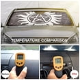 thumbnail image 5 of Supernatural Car Window Sun Shade Visor, Car Sunshade Front, Windshield Visor Shield Cover Foldable Reflector for Car Truck SUV 55"x30", 5 of 8