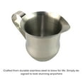 thumbnail image 4 of Naiovety Jarra de acero inoxidable para espumar leche y café con leche, jarra con , Gadget, Camping, Hotel, Reatsurant, oficina Juegos de servir café y té, 4 of 6