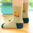 thumbnail image 5 of Odeerbi 5 PCS Cotton Crew Socks for Kids Boys Girls Breathable Cute Soft Socks Kids Children Print Middle Tube Socks, 5 of 9