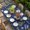 navy blue, variant on Grey Christmas Table Cloths for 3 Foot Rectangle Tables, Winter Green Pine Tree Gold Snowflake Patio Waterproof Elastic Fitted Tablecloths, Washable Rectangular Table Cover for Camping