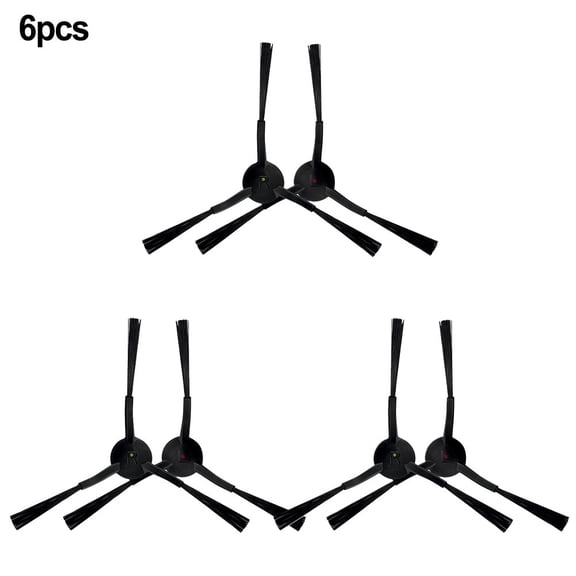 Niceminiwall Side Brush for Replacement Compatible with 7490 Robot for Vacuum, Bristles, 6 Pack