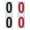 Black / Red, variant on Toptie 2 Sets Tennis Score Keeper Visible 0-9 Double Sides Flip Scoreboard Numbers-Black/Red-2.5 x 5 Inch
