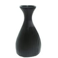 thumbnail image 1 of Sagebrook Home 24"H Ridged Metal Vase, Black, 1 of 1