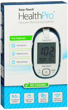 Easy Touch HealthPro Glucose Monitoring System - Walmart.com