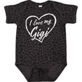 thumbnail image 3 of Inktastic I Love My Gigi in White Chalk Heart Boys or Girls Baby Bodysuit, 3 of 5