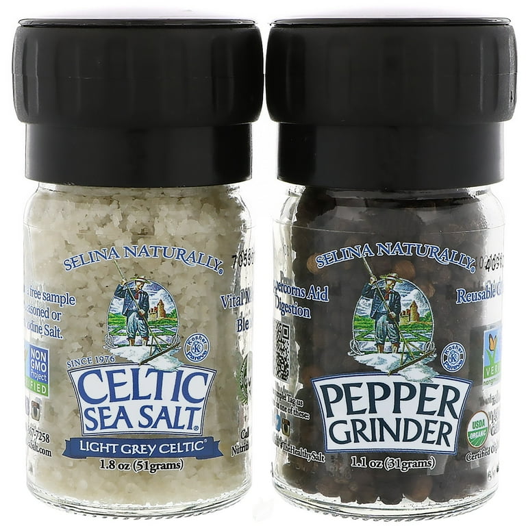 Light Grey Celtic Sea Salt Shaker at Whole Foods Market