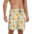 thumbnail image 2 of Sikiie Squirrel Eating Nuts Mens Pajama Shorts, Lightweight Lounge Pant with Pockets Soft Sleep Pj Shorts for MenMedium, 2 of 6