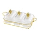 thumbnail image 5 of Bandeja multiusos para frutos secos, decoración nórdica para bodas, contenedores para almacenar alimentos. L claro, 5 of 9