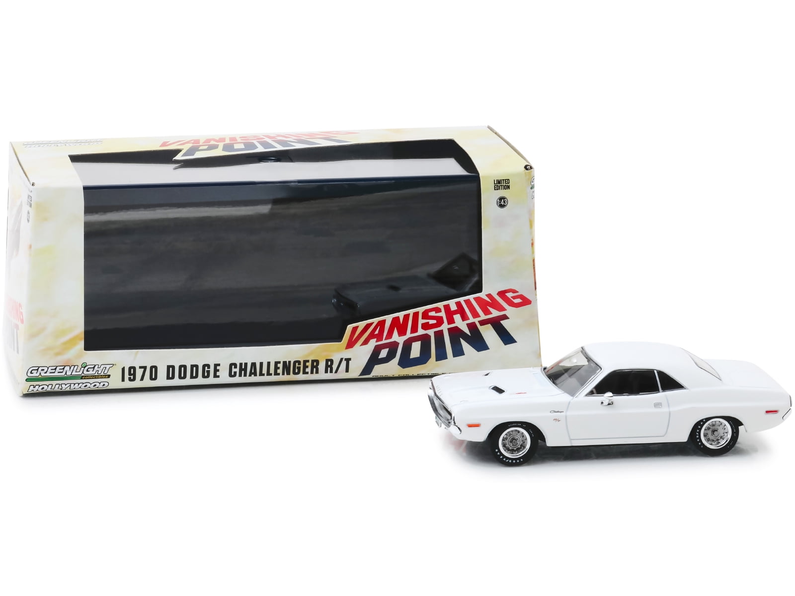 0 R⁄T Challenger Greenlight Dodge 1⁄43 Vanishing Point GREENLIGHT