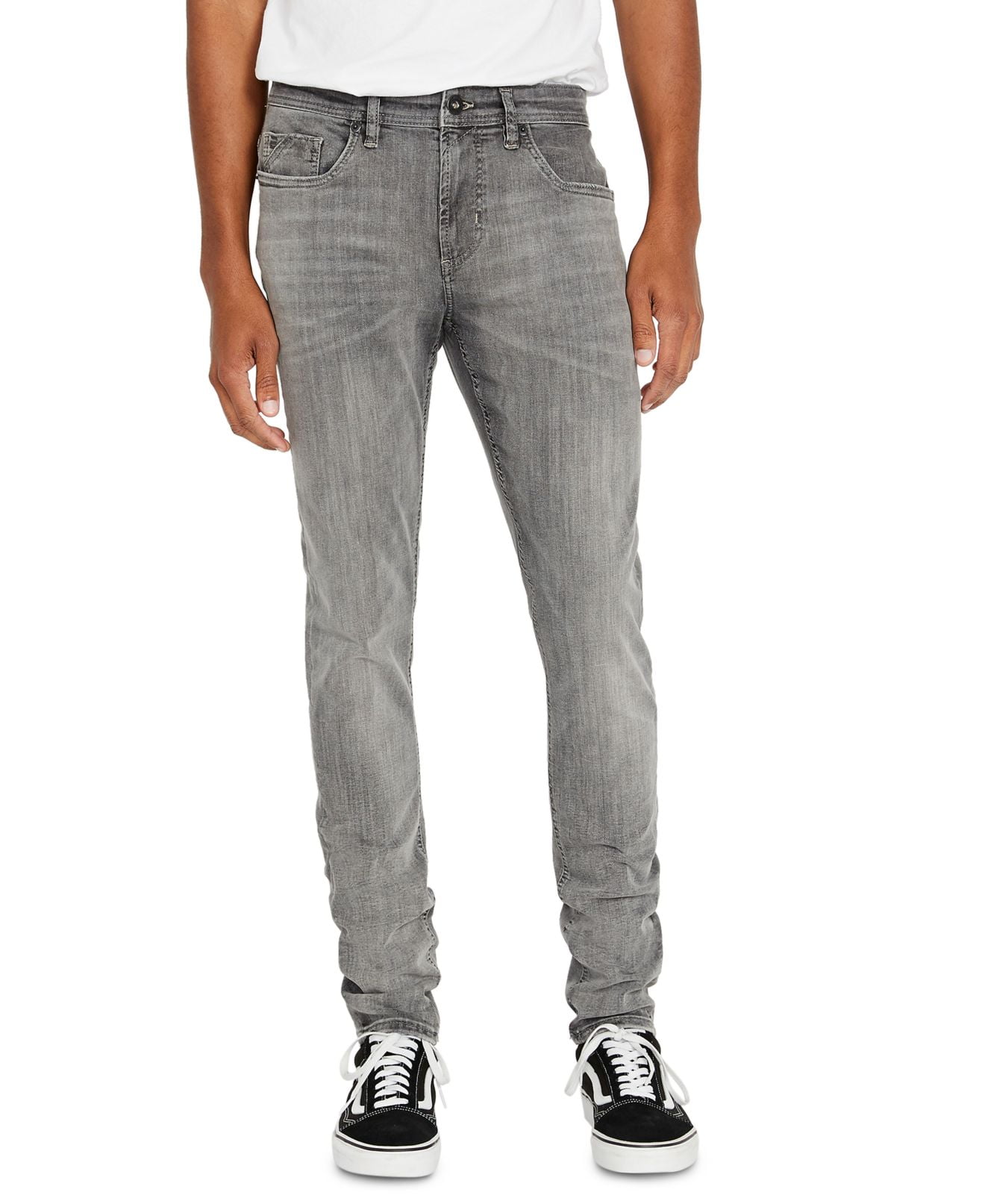 Mens Jeans 32X30 Skinny Fit Washed 