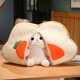 thumbnail image 1 of Fiudx Liquidación De Ahorros De Verano Muñeco De Conejito Transformado, Muñeco Transformado Creativo Y Bonito, Juguete De Peluche De Zanahoria, Muñeca De Regalo Para Niñas, 1 of 3