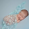 thumbnail image 3 of Newborn Baby Boys Girls Lace Tassel Photography Scarf Quilt Photo Prop, 3 of 8