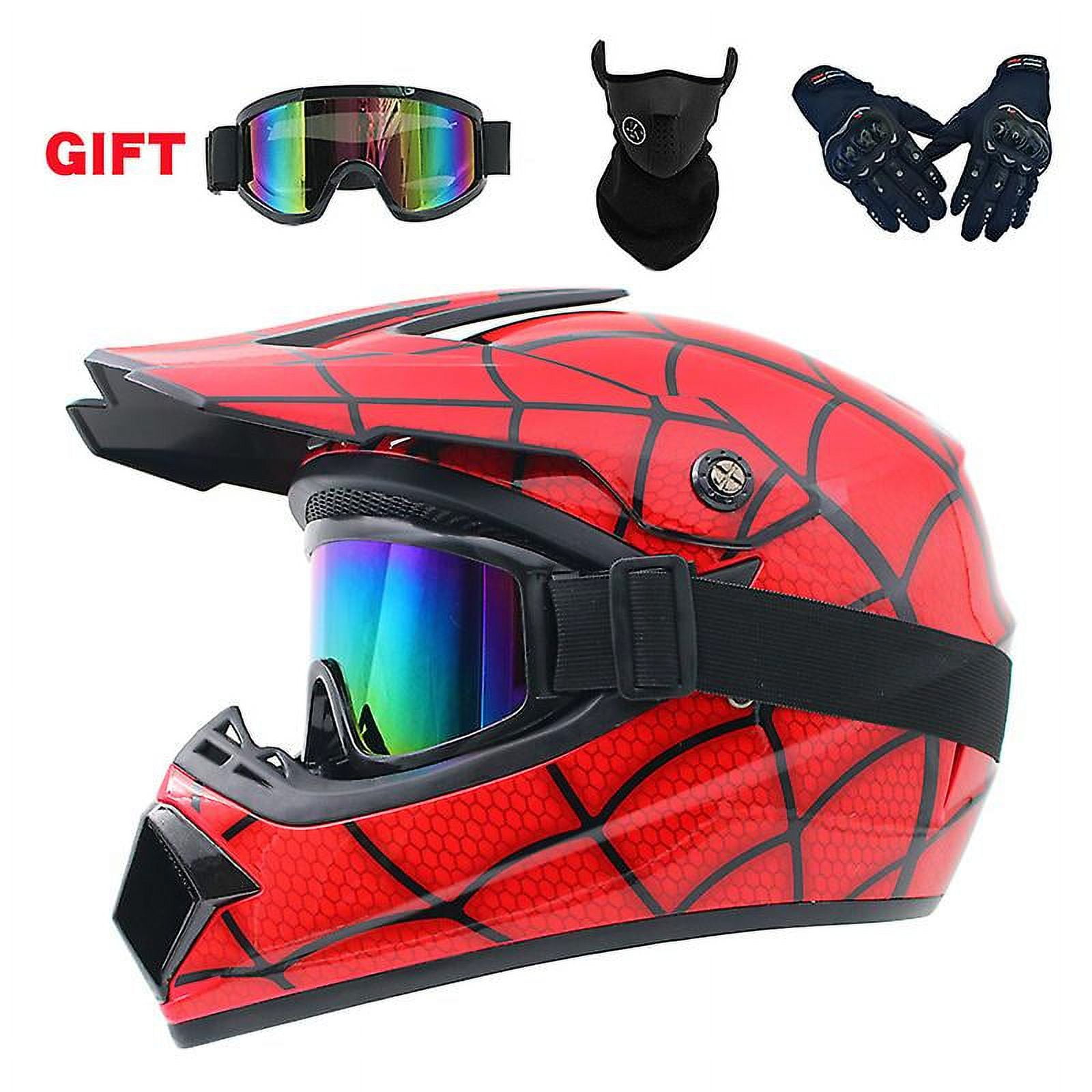 Casque cross enfant Noend Donuts bleu - Casque moto cross sur La Bécanerie