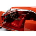thumbnail image 4 of 1969 Dodge Charger Daytona Red with White Tail Stripe and Red Interior "Muscle Car & Corvette Nationals" (MCACN) "American Muscle" Series 1/18 Diecast Model Car by Auto World, 4 of 6