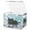 Black Cat In The Pool, variant on Foldable Fabric Storage Bin With Handle Collapsible Basket Box Storage With Lid Organizer Deers