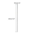 thumbnail image 2 of Uxcell 304 Stainless Steel Round Rods 4mm x 200mm for DIY Craft, 4Pcs, 2 of 5