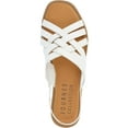 thumbnail image 5 of Journee Collection Womens Merrin Faux Leather Square Toe Slingback Sandals, 5 of 5