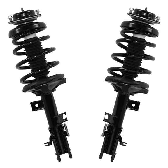 Detroit Axle - RWD 2pc Front Struts for 2002 2003 2004 Nissan Pathfinder Struts with Coil Spring Complete Struts Assembly Replacement Suspension