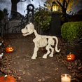 thumbnail image 4 of Decoración de calavera de vaca para Halloween, esqueleto de vaca para Halloween, figurita de terror, adorno decorativo para jardín de Halloween, 4 of 8