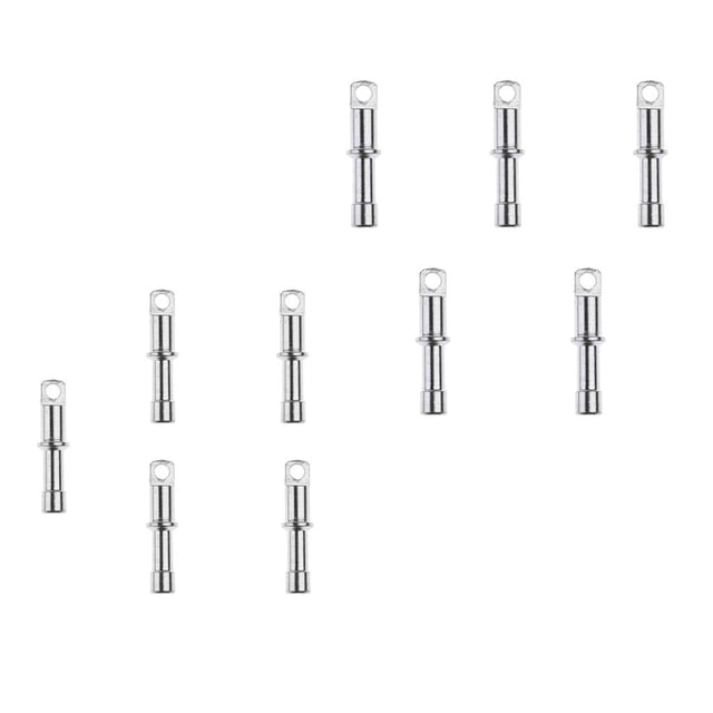 10 Uds Tapones de Extremo de Varilla de Aleación de Aluminio de Repuesto para Accesorios de Camping de Poste de Tienda de 8,5 Mm Y 7,9 Mm de Diámetro Baoblaze Tent Pole Fin