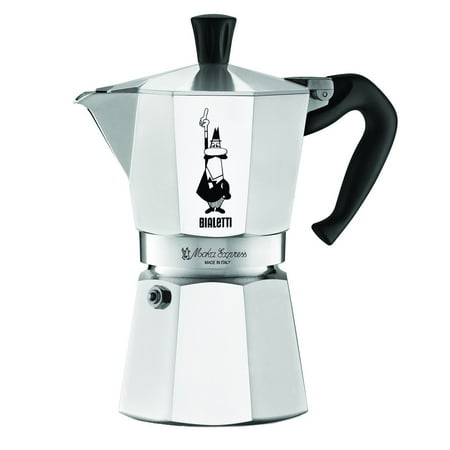 Bialetti Moka Stovetop Espresso Coffee Maker, 6 (Best Portable Espresso Maker)