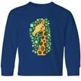 thumbnail image 3 of Inktastic Giraffe silhouette Long Sleeve Youth T-Shirt, 3 of 5