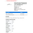 thumbnail image 2 of Pump To Gear Power Steering Pressure Line Hose Assembly - Compatible with 1994 - 2003 GMC Sonoma 1995 1996 1997 1998 1999 2000 2001 2002, 2 of 2