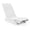 White, variant on Costway 1 PCS HDPE In-Pool Lounge Chair for 5.5"-8.5" Water Depth, Anti-Float for Poolside White