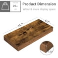 thumbnail image 3 of Estantes flotantes QEEIG para pared, baño, dormitorio y cocina, 3 of 8