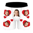 thumbnail image 5 of KHONTS Men's Personalized Boxers Husband Boyfriend Funny Boxers for Men Valentine's Day Birthday for Him White XL, 5 of 8