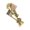 1, variant on Elegant Soldier Themed Badge with Fine Engraving, Men's Metal Accessory Perfect for Collections and Wear