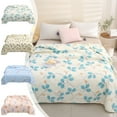 thumbnail image 1 of Viflosae comforter lightweight comforter Breathable Blanket for Hot Sleepers Double-sided Ice Blanket Thin Summer Is Soft Light Cold Blanket, 1 of 9